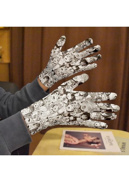 Stil1 Stil Tek Boyut Yeni Anime Karikatür Örme Eldiven Erkek Kadın Cep Telefonu Tablet Pad Için Yüksek Li Komik Eldivenler Sıcak Kayak Bahçe Iş Eldivenleri (Yurt Dışından) indirimleri