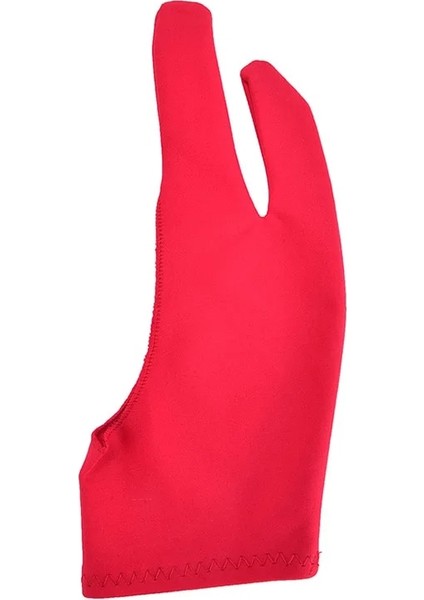 Kırmızı 20.5cm Siyah Sanatçı Çizim Eldiveni Herhangi Bir Gra Çizim Tableti Için 2 Parmak Kirlenme Önleyici, Hem Sağ Hem Sol El Boyut M (Yurt Dışından)