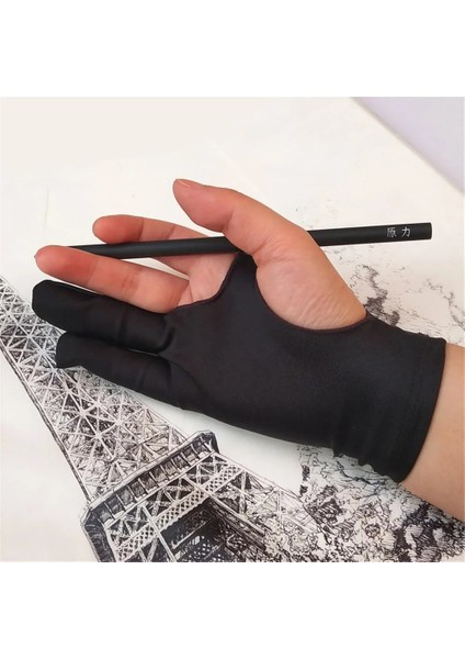 C-L Stili 1 Adet Siyah 2 Parmak Anti-Kirlenme Eldiven Kroki Yağlıboyalar Için Anti Dokunmatik El Çizimi Öğrencileri Dijital Tablet Yazma Eldiven (Yurt Dışından) fiyatları