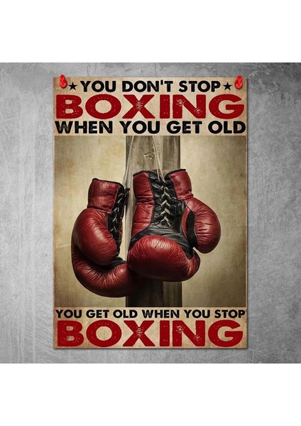 CSC-011 Stili 20X30CM Çerçevesiz Boks Eldivenleri Poster Tuval Duvar Sanatı Resim Boks Posteri Boyama Spor Sanatçısı Ev Yatak Odası Dekorasyon Çerçevesiz (Yurt Dışından)