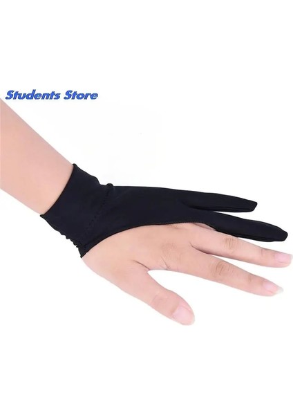 Uniseks Herhangi Bir Gra Için Sanatçı Çizim Eldiveni Çizim Tablosu 2 Parmak Kirlenme Önleyici Hem Sağ Hem De Sol El Çizim Eldivenleri Serbest Boyut (Yurt Dışından) fırsatları