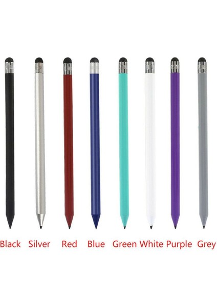 Siyah Stil Retro Yuvarlak Ince Ucu Dokunmatik Ekran Kalemi Kapasitif Stylus Kalem Değiştirme iPad iPhone Cep Telefonları Tablet Aksesuarları (Yurt Dışından) fiyatları