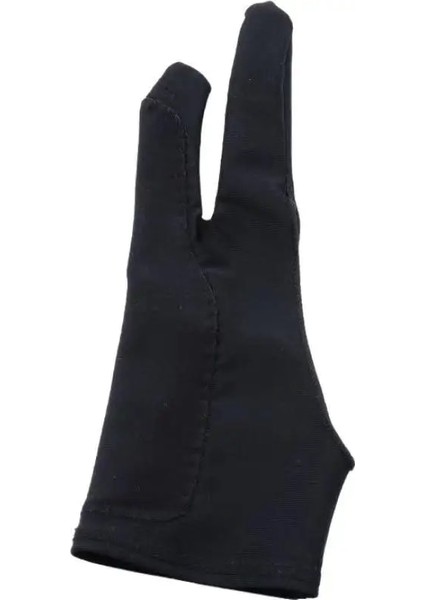 Çift Katmanlı-M Stili Iki Parmaklı Sanatçı Çizim Tableti Için Dokunma Önleyici Eldiven Sağ ve Sol El Eldiven Oyuncular Için Ipad Ekran Kartı Için Kirlenme Önleyici (Yurt Dışından)