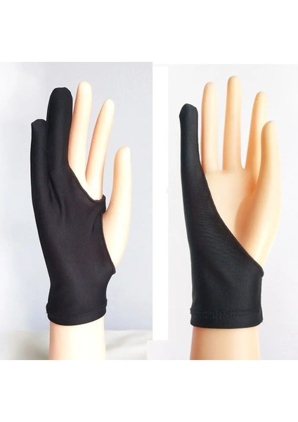 M-1 Katman 2 Parmak Siyah Tek Üç Katmanlı Sanatçı Gra Için Eldiven Çizim Masası Parmak Kirlenme Önleyici Hem Sağ Hem Sol El Için (Yurt Dışından) fiyatları