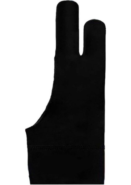 Siyah Stil S Beden Siyah Renk Iki Parmak Boyama Eldivenleri Çizim Dokunmatik Kalem Için Anti-Touch Ter Geçirmez Anti-Kirlenme Unisex Boyama Eldiven (Yurt Dışından)