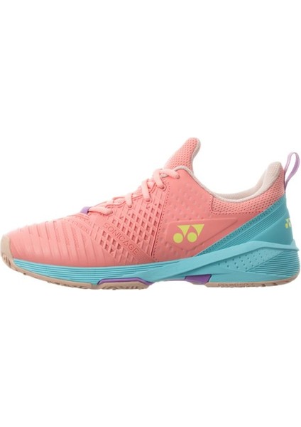 Sonicage 3 Toprak Kort Pembe Kadın Tenis Ayakkabısı