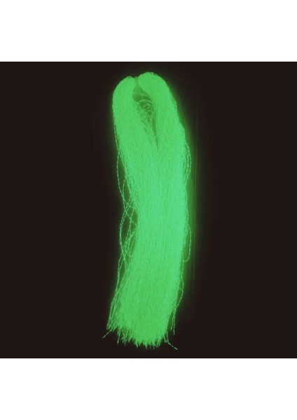 Yeşil Fosforlu Karanlıkta Parlayan, Glow / Luminous In The Dark, Ultraviyole (Uv) Neon Işıkta Parlayan 1 Adet Poşet Çapari Simi