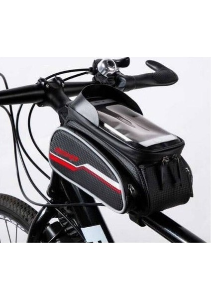 Forte Gt 6 Inç Su Geçirmez Dokunmatik Ekranlı Kadro Üstü Bisiklet Çantası Xbyc 816