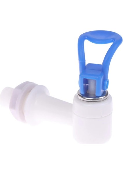 MAVI-15MM Tarzı Itme Tipi Plastik Su Sebili Musluk Dokunun Kırmızı Mavi Yedek Ev Temel Içme Çeşmeleri Parçaları Bibcocks Aksesuarları (Yurt Dışından)
