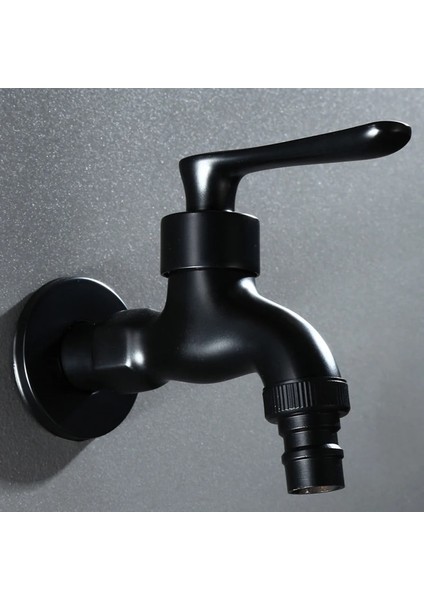 B1-X001-6 Stili Siyah Pirinç Duvar Bibcock Banyo Köşe Çamaşır Makinesi Musluk Dış Açık Bahçe Banyo Tuvalet Küçük Paspas Havuz Muslukları Vintage (Yurt Dışından) indirimleri