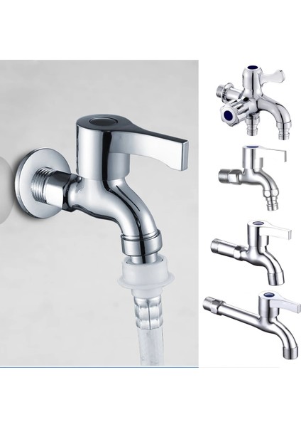 Pp Dokunma Stili Yüksek Li Pirinç Küçük Musluklar Banyo Uzun Çamaşır Makinesi Soğuk Su Musluk Dekoratif Bahçe Musluk Ev Tuvalet Paspas Havuzu Bibcock (Yurt Dışından) modelleri