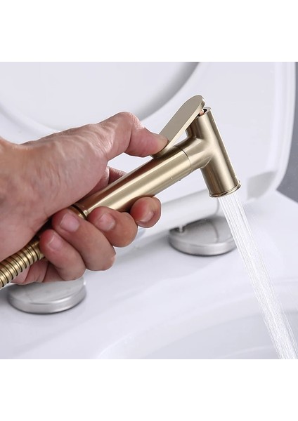Siyah 1,5m Hortum Stili Pirinç El Tuvalet Bide Püskürtme Seti Aksesuarları Siyah Bide Musluk Banyo Püskürtücü Duş Başlığı Kendi Kendini Temizleyen Altın Rengi (Yurt Dışından) modelleri