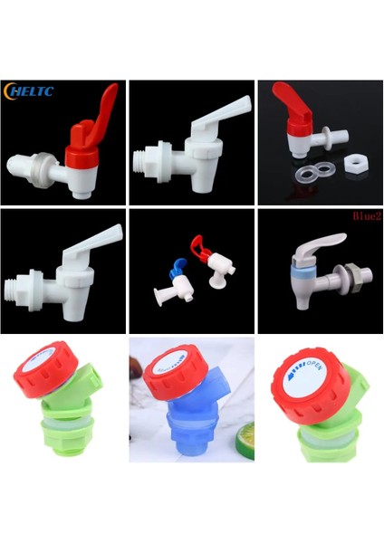 Açık Yeşil Tarzı 1 Adet Musluk Topuzu Tipi Plastik Açık Su Musluk Musluk Değiştirme Su Deposu Kovası Şarap Suyu Şişesi Sıcak Satış (Yurt Dışından) fiyatları