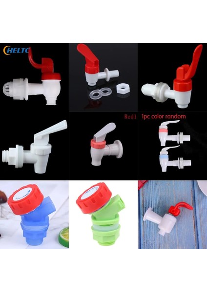 Açık Yeşil Tarzı 1 Adet Musluk Topuzu Tipi Plastik Açık Su Musluk Musluk Değiştirme Su Deposu Kovası Şarap Suyu Şişesi Sıcak Satış (Yurt Dışından) modelleri