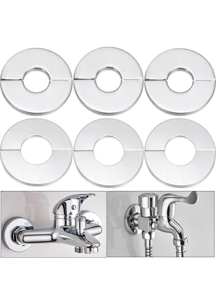 140X51MM Tarzı 1 Adet Kendinden Yapışkanlı Duş Bataryası Dekoratif Kapak Krom Paslanmaz Çelik Su Borusu Duvar Kapakları Banyo Aksesuarları (Yurt Dışından) fiyatları