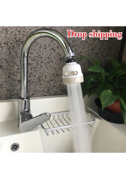 Açık Yeşil Tarzı Yeni Mutfak Duş Musluk Dokunun 3 Seviye Can Ayarlama 360 Döndürme Su Tasarrufu Banyo Duş Musluk Filtrelenmiş Musluk Aksesuarları (Yurt Dışından)
