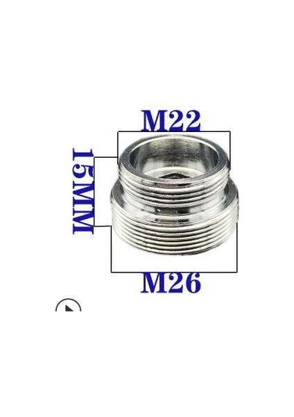 Erkek 22 Ila Erkek 26 Stili G G Pirinç Musluk Havalandırıcı Adaptörü Mutfak Musluk Parçaları Su Arıtma Tesisatı Sıhhi Tesisat Aksesuarları (Yurt Dışından)