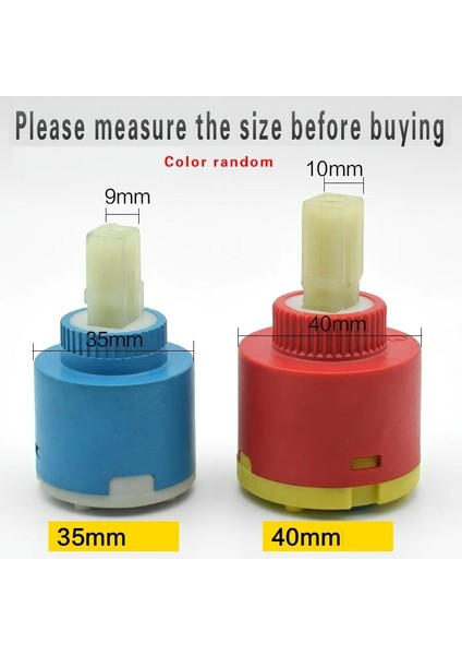 35MM Vana Stili Krom Kaplama Musluk Kolu Anahtarı Vana Musluk Kolu Değiştirme Kartuş Vana Musluk Banyo Mutfak (Yurt Dışından) indirimleri