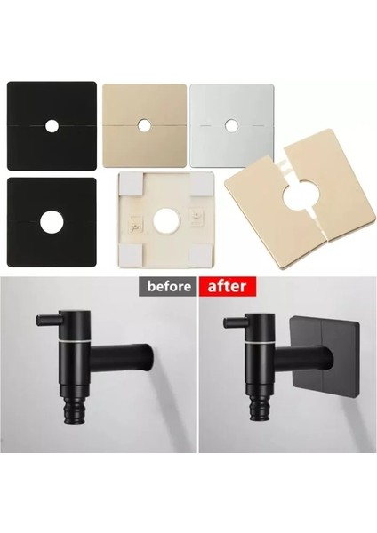 Siyah 33MM Tarzı 86 Tip Duvar Tel Delik Kapağı Abs Ayrılmış Delik Panel Musluk Ayar Kapağı Klima Toz Boru Tapası Mobilya Donanım (Yurt Dışından) fırsatları