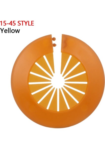 Sarı-15-45 Stil Stili 1 Adet Çok Renkli Boru Dekoratif Kapak Açılı Vana Radyatör Borusu Duvar Kanalları Için Çekül-Pak Boru Kapakları Musluk Aksesuarları Evrensel (Yurt Dışından)