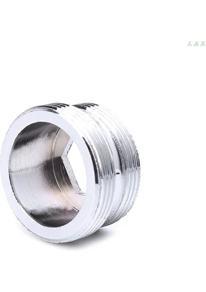 No.18 Stili Katı Metal Adaptör Dış Diş Su Tasarrufu Mutfak Musluk Musluk Havalandırıcı Konektörü Mutfak Musluk Adaptörü Su Arıtıcısı (Yurt Dışından)