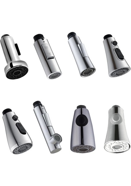 D Tarzı Mutfak Banyo Musluk Musluk Dışarı Çekin Duş Başlığı Su Püskürtme Yedek Kafa Yağmurlama B99 (Yurt Dışından) indirimleri