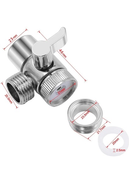 Plastik Tarzı Anahtarı Musluk Adaptörü Mutfak Lavabo Splitter Yönlendirme Vanası Su Musluk Bağlantısı Tuvalet Bide Duş Mutfak Aksesuarları (Yurt Dışından) fırsatları