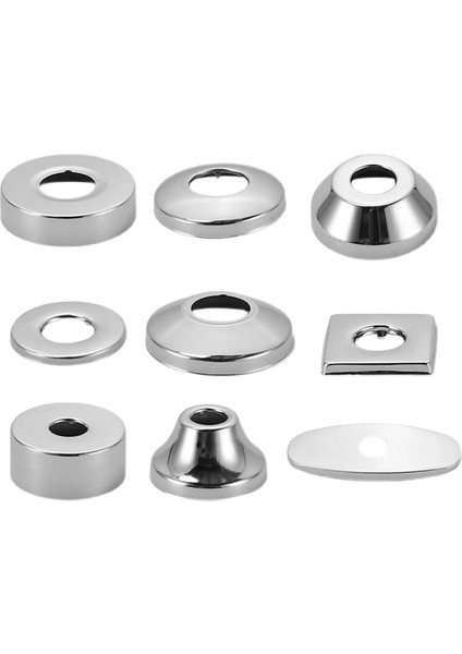 x Tarzı Musluk Dekoratif Kapak Paslanmaz Çelik Su Boru Konnektörü Yükseltmek Vana Paneli Banyo Mutfak Musluk Aksesuarları (Yurt Dışından) fırsatları