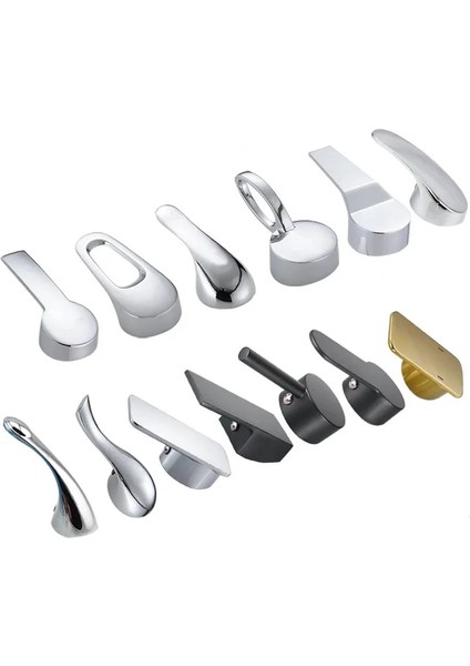 10-35 Tipi Tarzı Sıcak Soğuk Musluk Anahtarı Kolu Krom Kaplama Duş Bataryası Dokunun Biriktirme Onarım Parçaları Mutfak Banyo Aksesuarları (Yurt Dışından) fiyatları