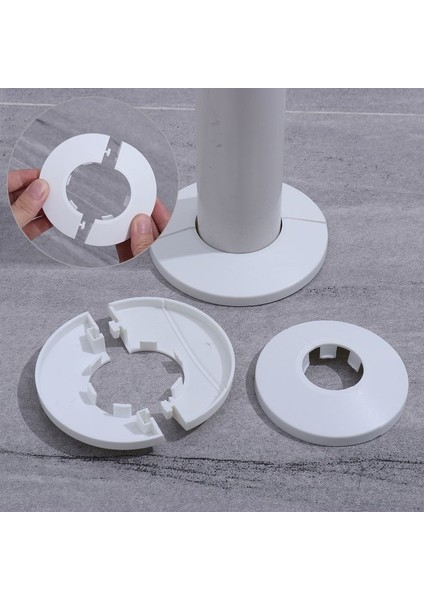 33-77MM Tarzı Musluk Aksesuarları Musluk Dekoratif Musluk Dekoratif Kapaklar Boru Duvar Kapakları Faydalı Plastik Duvar Kapakları (Yurt Dışından) indirimleri