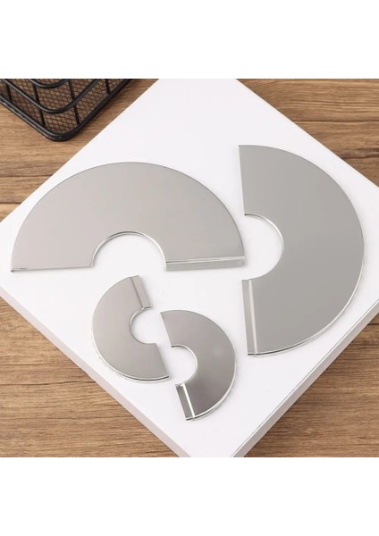 21X60X15MM Tarzı 1 Adet Paslanmaz Çelik Musluk Dekoratif Kapak Duş Mutfak Duvar Flanş Flanş Kapağı Ev Donanım Banyo Aksesuarları Gümüş (Yurt Dışından)