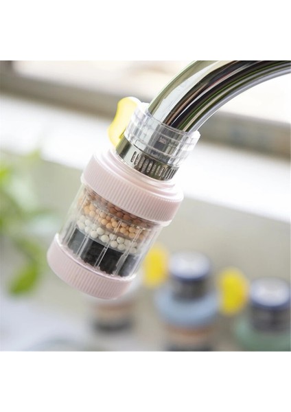 B Tarzı Evrensel Mutfak Musluk 5 Katmanlı Arıtma Musluk Filtresi Su Tasarrufu Fıskiye Aktif Karbon Filtrasyon Duş Başlığı Memesi Filtresi (Yurt Dışından) fırsatları