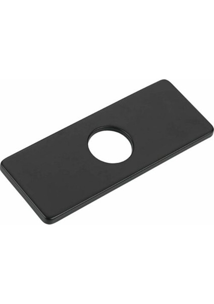 Gümüş Tarzı 1 Adet Musluk Plakası Delik Musluk Kapağı Güverte Plakası Paslanmaz Çelik Banyo Mutfak Lavabosu 162*63MM Çoğu Tek Delikli Musluk (Yurt Dışından) fırsatları