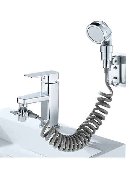 Anahtar Musluk Adaptörü Banyo Lavabo Splitter Yönlendirme Vanası Su Musluk Bağlantısı Tuvalet Bide Duş Mutfak Aksesuarları (Yurt Dışından)