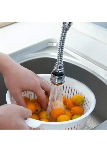 3 Vites Uzun Tarzı Mutfak Musluk Su Tasarrufu Yüksek Basınç Memesi Musluk Adaptörü Banyo Lavabo Sprey Banyo Duş Dönebilen Aksesuarları (Yurt Dışından) indirimleri