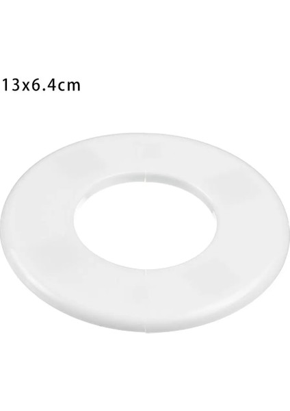 13X6.4CM Stili 1 Adet Plastik Duvar Kapakları Klima Delik Dekorasyon Flanş Kapağı Duş Mutfak Musluk Dekor Kendinden Yapışkanlı Bölünebilir (Yurt Dışından)