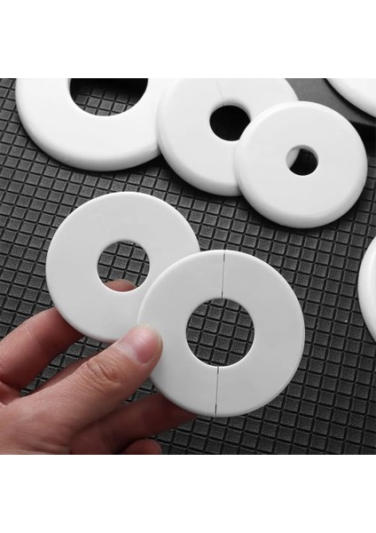 13X6.4CM Stili 1 Adet Plastik Duvar Kapakları Klima Delik Dekorasyon Flanş Kapağı Duş Mutfak Musluk Dekor Kendinden Yapışkanlı Bölünebilir (Yurt Dışından) fiyatları