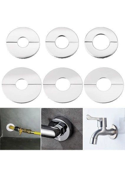 68X33X4MM Tarzı 1 Adet Kendinden Yapışkanlı Duş Bataryası Dekoratif Kapak Krom Paslanmaz Çelik Su Borusu Duvar Kapakları Ev Banyo Aksesuarları (Yurt Dışından) fırsatları