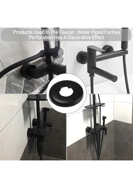 66X25X30MM Tarzı Yeni Paslanmaz Çelik Krom Duvar Flanş Musluk Dekor Boru Duvar Musluk Aksesuarları Musluk Dekoratif Kapak Kapakları (Yurt Dışından) indirimleri