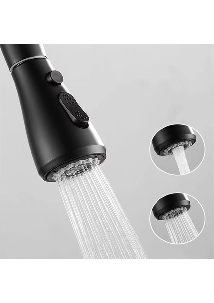 Siyah Stil Mutfak Musluk Püskürtücü Borulu MATTE1PC Siyah Aşağı Çekin Musluk Püskürtme Başlığı Mutfak Lavabo Musluğu Memesi Yedek Parça Musluk Kafası (Yurt Dışından) modelleri