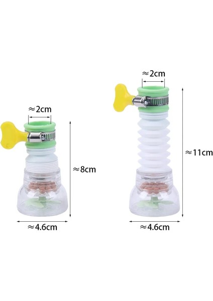 Yeşil Stil 1 Pc Su Tasarrufu Filtresi Uzatılabilir Mutfak Musluk Sıçrama Filtresi Dönen Musluk Memesi Su Musluğu Aksesuarları (Yurt Dışından) fiyatları