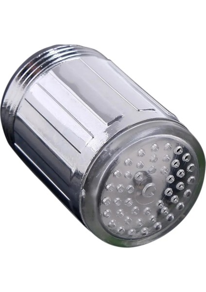 Yeşil Renk Stili 3 Renk 7 Renk Değişen Glow Light-Up LED Mutfak Musluk Duş Dokunun Yenilik Aydınlık Musluk Memesi Başkanı Işık Banyo Işık (Yurt Dışından) fırsatları