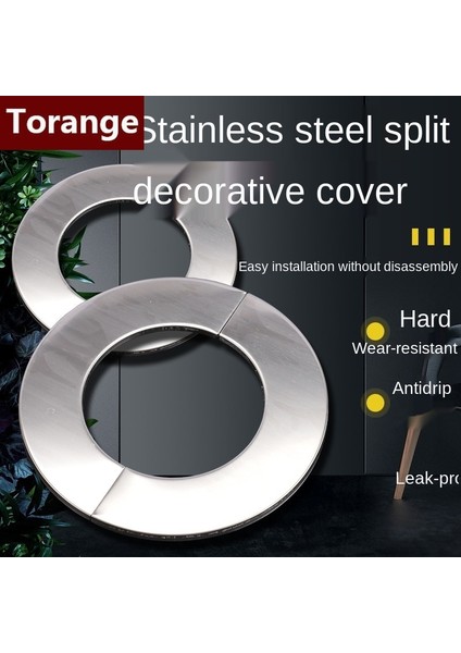 No.60 Stili Musluk Paslanmaz Çelik Dekoratif Kapak Bölünmüş Paslanmaz Çelik Karışım Vanası Yuvarlak Çirkin Duman Borusu Klima Delik Kapağı (Yurt Dışından) fırsatları