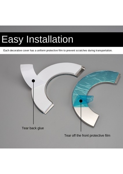 No.60 Stili Musluk Paslanmaz Çelik Dekoratif Kapak Bölünmüş Paslanmaz Çelik Karışım Vanası Yuvarlak Çirkin Duman Borusu Klima Delik Kapağı (Yurt Dışından) indirimleri