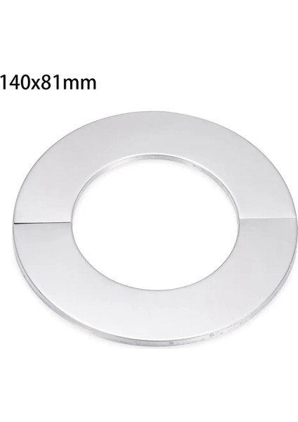 140X81MM Tarzı Duş Mutfak Duvar Flanşı Krom Flanş Kapağı Musluk Dekor Musluk Aksesuarları Boru Duvar Kapakları Musluk Dekoratif Kapak (Yurt Dışından)