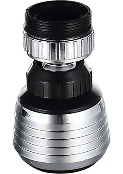 AH0068-02 Tarzı Derece Döner Mutfak Musluk Havalandırıcı Ayarlanabilir Çift Modlu Püskürtücü Filtre Difüzör Su Tasarruf Memesi Musluk Konektörü (Yurt Dışından)