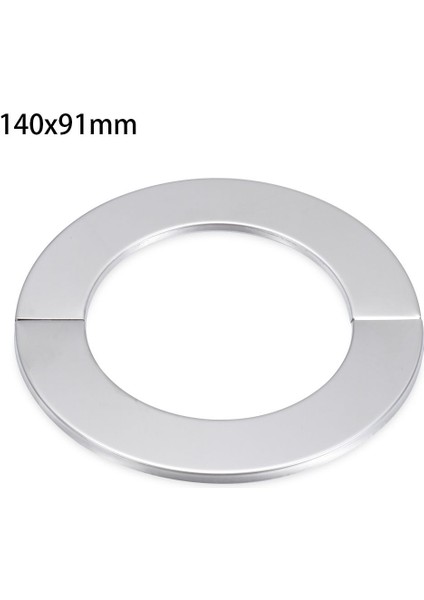 140X91MM Tarzı Faydalı Flanş Kapağı Duvar Flanşı Krom Musluk Aksesuarları Musluk Dekor Musluk Dekoratif Kapak Borusu Duvar Kapakları (Yurt Dışından)