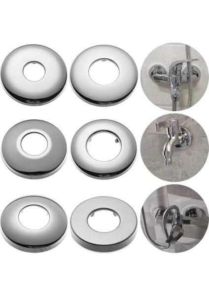 76X33X15MM Tarzı 1 Adet Paslanmaz Çelik Duş Bataryası Dekoratif Kapak Krom F Su Borusu Duvar Kapakları Flanş Kapağı Mutfak Banyo Aksesuarı (Yurt Dışından) fiyatları
