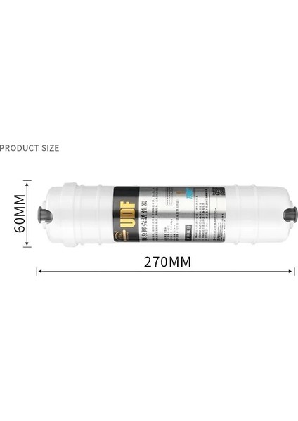 Mingjin Shop2 Udf Stili Ro Makinesi Hızlı Bağlantı T33 Hindistan Cevizi Aktif Karbon Filtre (Yurt Dışından)