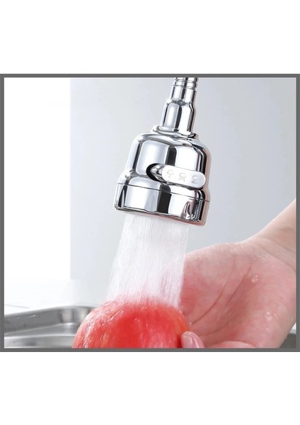 Hortum Stili Ayarlanabilir Mutfak Musluk Memesi Filtresi Adaptör Derecesi Su Musluk Filtresi 3 Modu Dönebilen Musluk Havalandırıcı Sprey Kafası Mutfak Için (Yurt Dışından) indirimleri